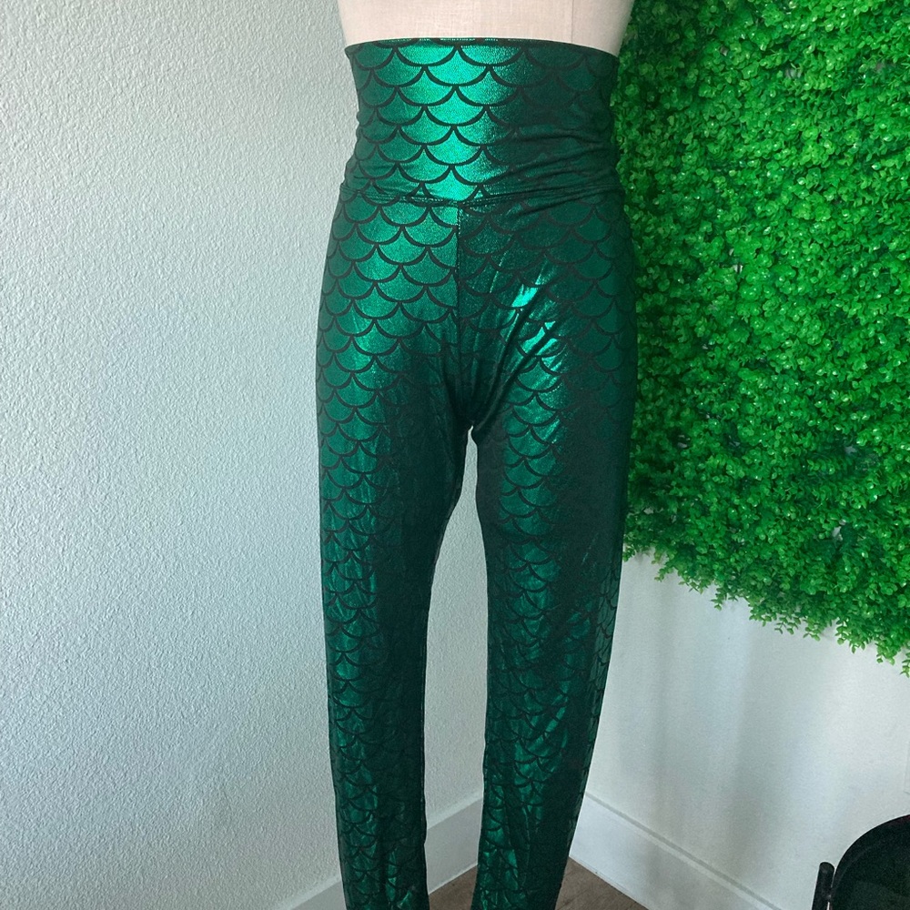 Mermaid high-waist eggings